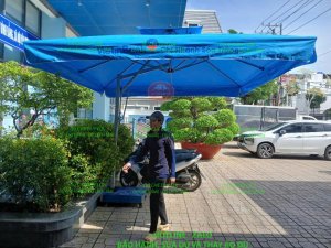Dự Án Cung Cấp Hơn 1500 Cây Dù Lệch Tâm Vuông 3x3m Hai Tầng Cho VietinBank Tại TP.HCM Và Các Tỉnh Phía Nam