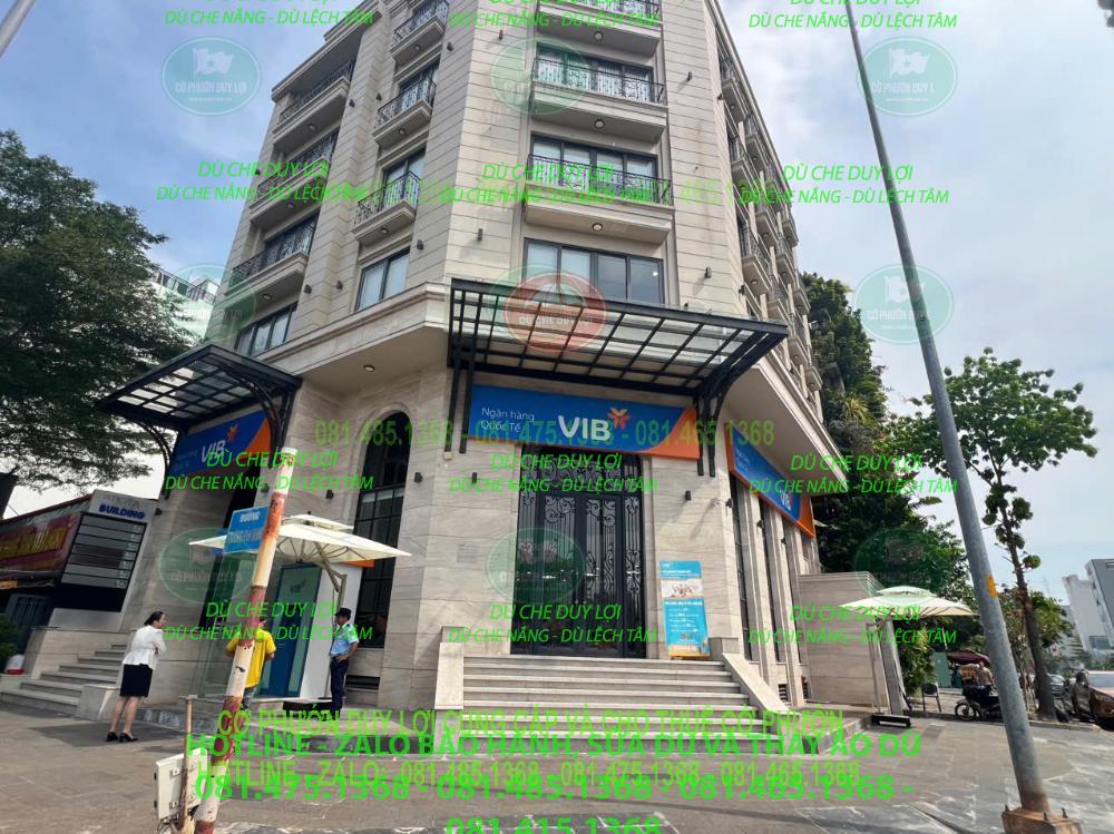 G&oacute;c rộng mặt tiền VIB với d&ugrave; trắng kem bố tr&iacute; ở khu vực ph&iacute;a trước.