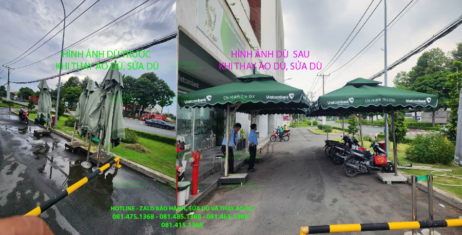 Sửa Chữa Dù Che, Thay Bạt Dù Che Duy Lợi