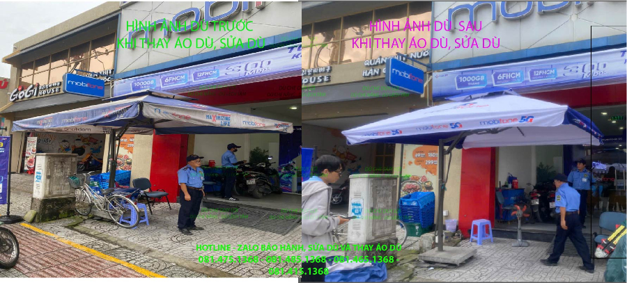 Sửa Chữa Dù Che, Thay Bạt Dù Che Duy Lợi