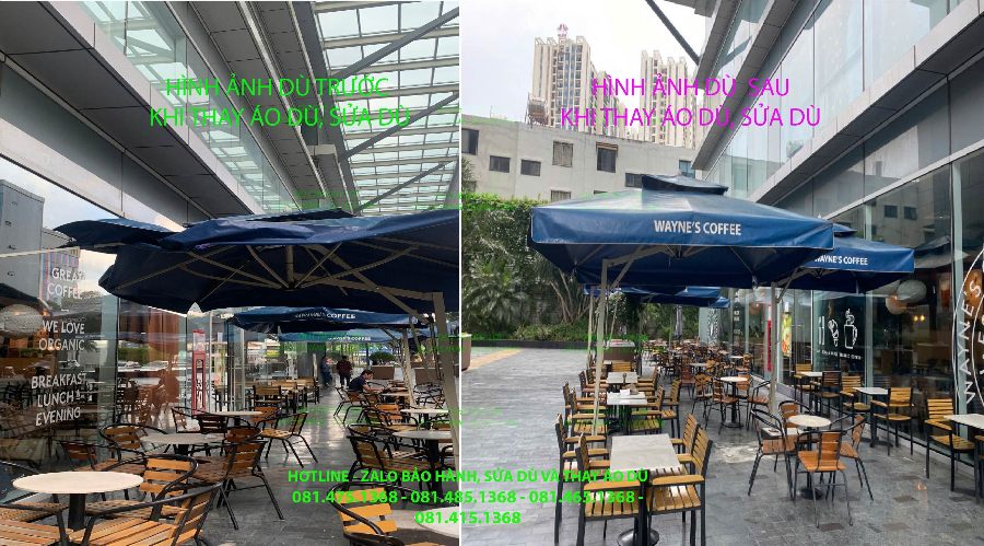 Sửa Chữa Dù Che, Thay Bạt Dù Che Duy Lợi